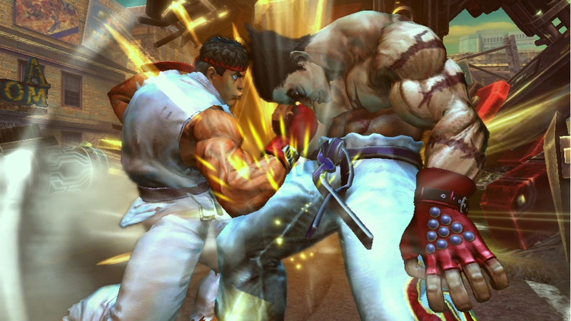 Illustration for article titled Street Fighter X Tekken Screens